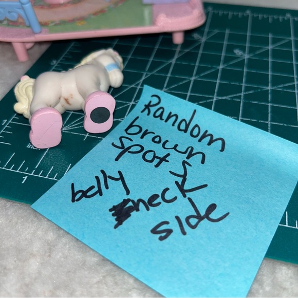 Vintage Fisher Price #5189 Precious Prancing Pony Show Ring 5 pcs 1988 magnetic - Picture 5 of 13